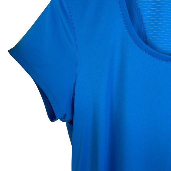 Under Armour Blue Running Tee Size Large - Picture 3 of 9
